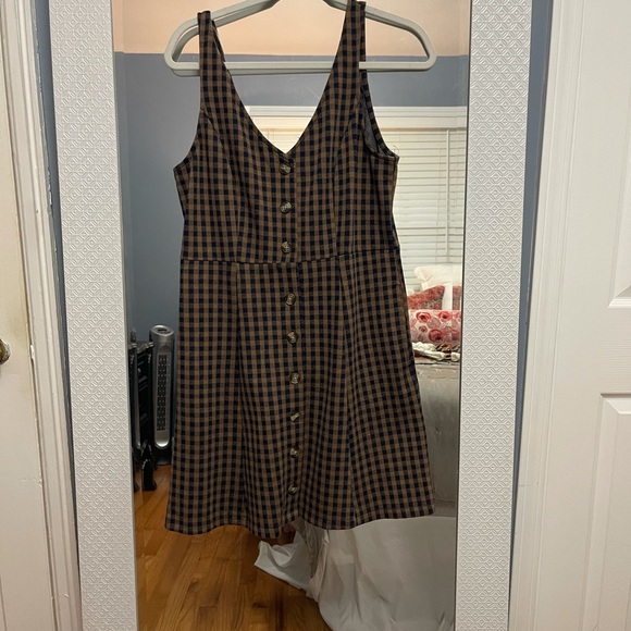 Check dress